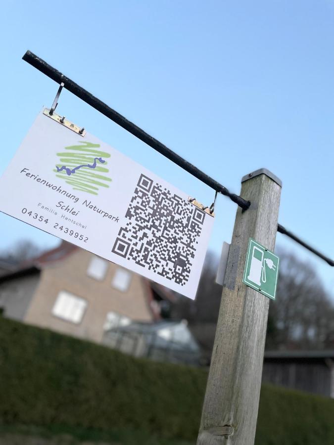 Ferienwohnung Naturpark Schlei Güby Buitenkant foto